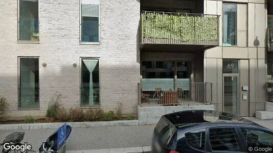 Lejligheder til leje i Nordhavnen - Foto fra Google Street View