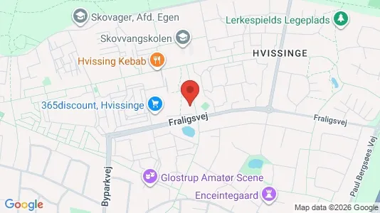 Lejligheder til leje i Glostrup - kort over placeringen