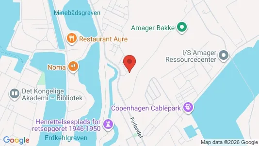 Lejligheder til leje i København K - kort over placeringen