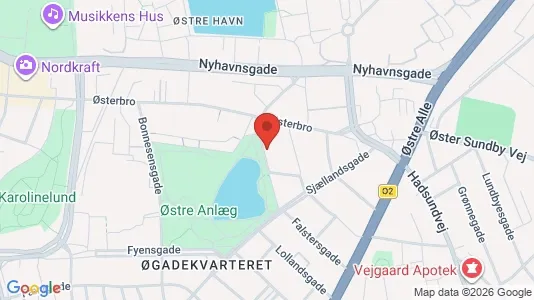 Lejligheder til leje i Aalborg Centrum - kort over placeringen