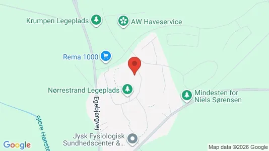 Lejligheder til leje i Horsens - kort over placeringen