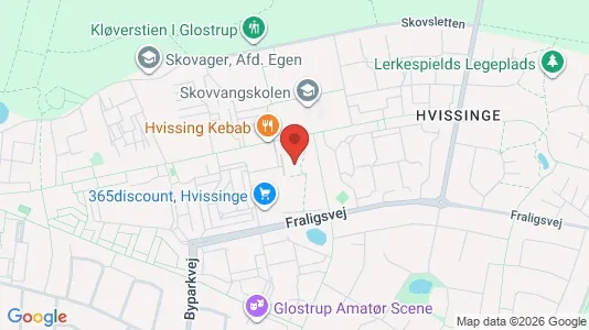Lejligheder til leje i Glostrup - kort over placeringen