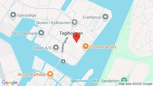 Lejligheder til leje i København SV - kort over placeringen