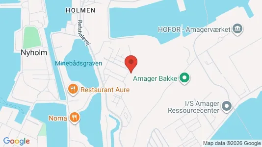 Lejligheder til leje i København K - kort over placeringen