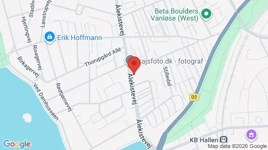 Lejligheder til leje i Vanløse - kort over placeringen