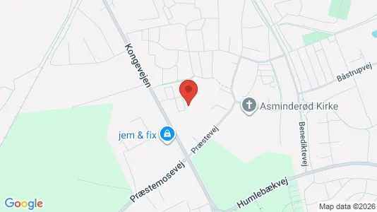 Lejligheder til leje i Fredensborg - kort over placeringen