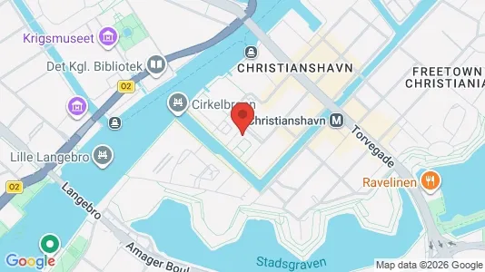 Lejligheder til leje i København K - kort over placeringen