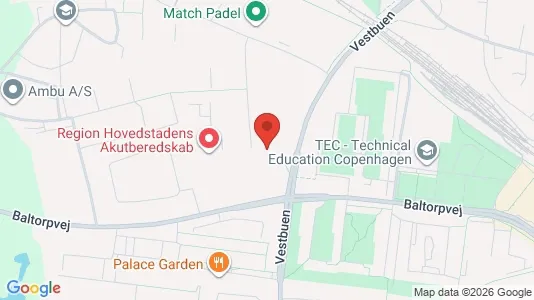 Lejligheder til leje i Ballerup - kort over placeringen