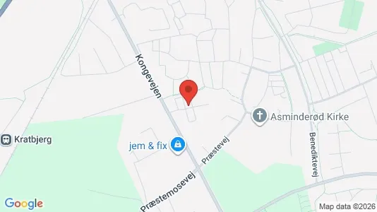 Lejligheder til leje i Fredensborg - kort over placeringen