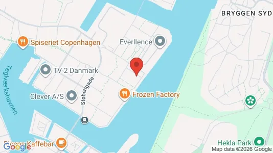 Lejligheder til leje i København SV - kort over placeringen
