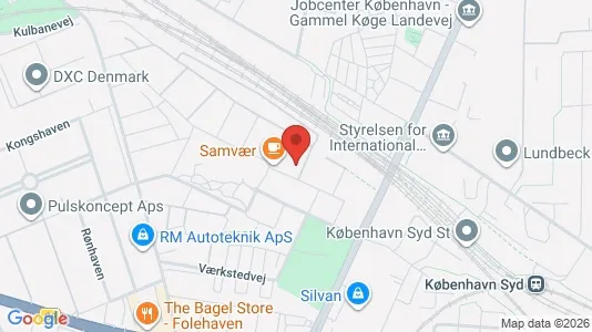 Lejligheder til leje i Valby - kort over placeringen
