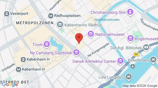 Lejligheder til leje i Vesterbro - kort over placeringen