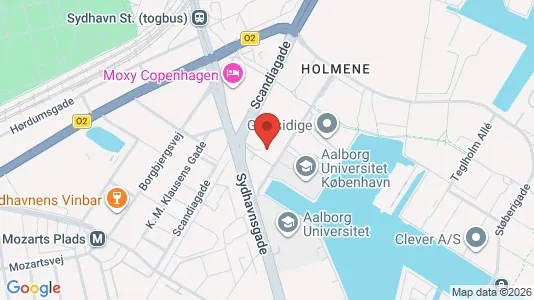 Lejligheder til leje i København SV - kort over placeringen