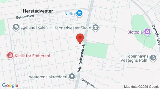 Lejligheder til leje i Albertslund - kort over placeringen