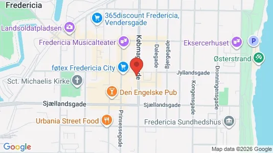 Lejligheder til leje i Fredericia - Foto fra Google Street View
