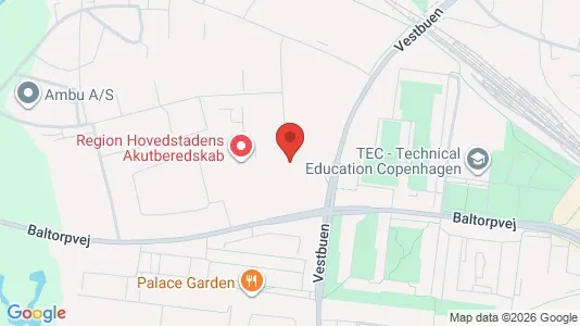 Lejligheder til leje i Ballerup - kort over placeringen
