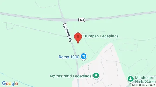 Lejligheder til leje i Horsens - kort over placeringen